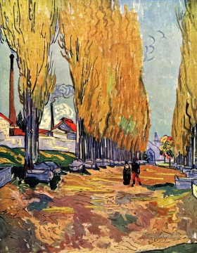 Les Alyscamps Vincent van Gogh Ölgemälde